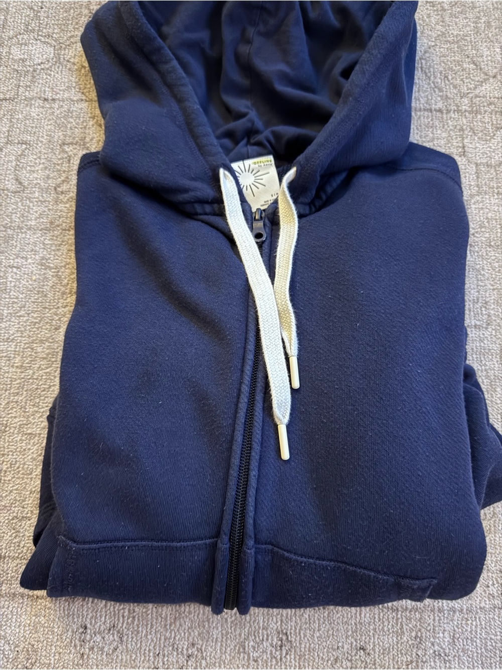 OFFLINE By Aerie Keep It 100 Terry Full Zip Hoodie